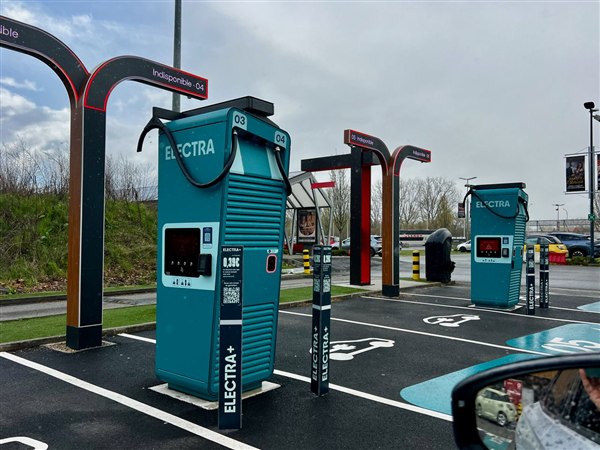 EV charging station cleaning