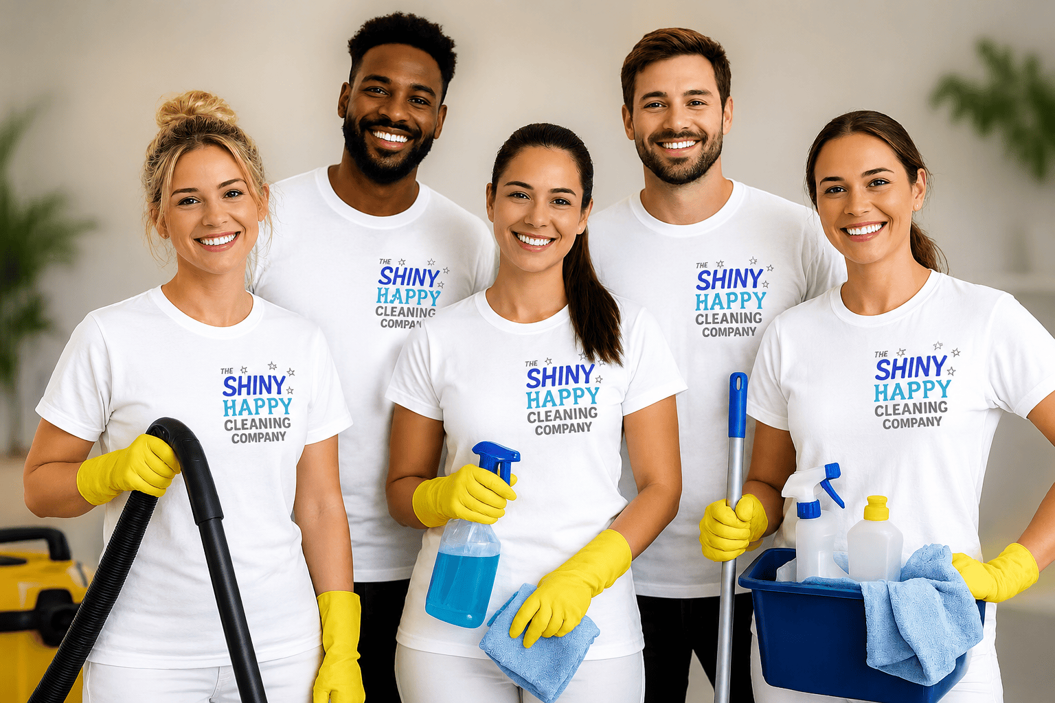 Meet the team at The Shiny Happy Cleaning Company